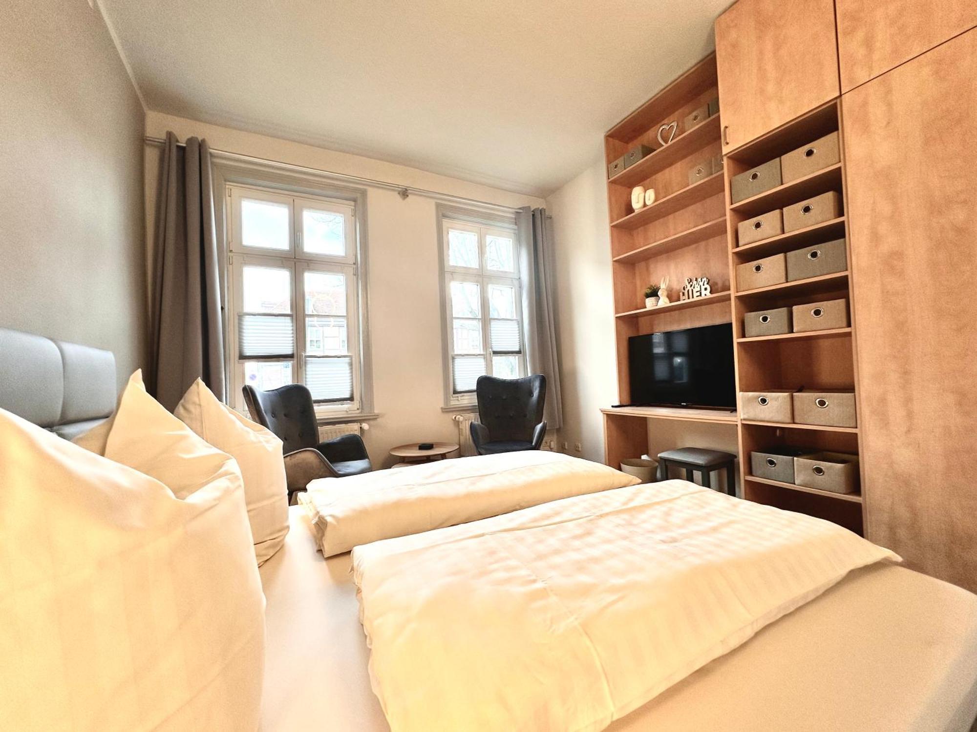 Ferienwohnung An Der Schelfkirche Schwerin  Phòng bức ảnh